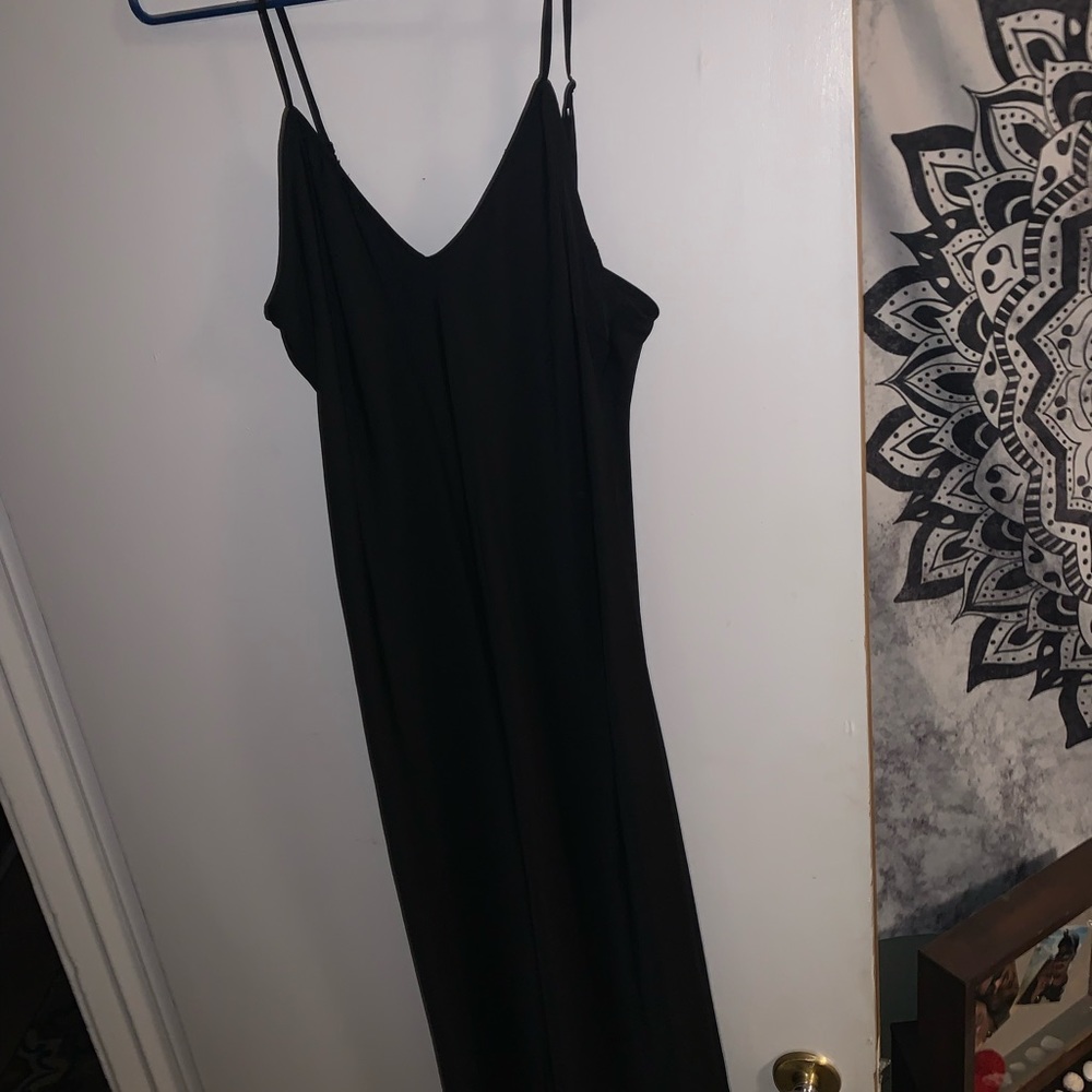 Black Silk Dress